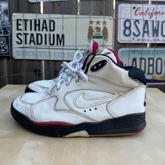 VTG 1993 NIKE DRIVING FORCE UK10 EU45 OG FLIGHT AIR JORDAN RARE Sz 7 - Picture 1 of 10